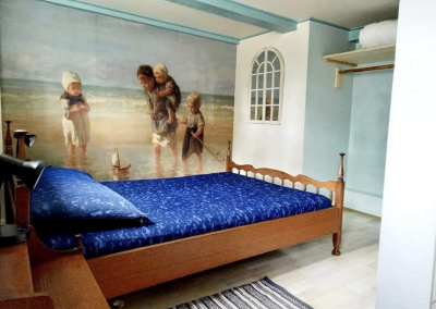 Wantij slaapkamer