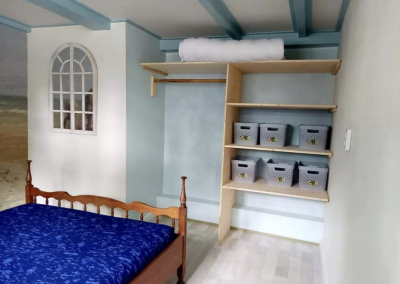 Wantij slaapkamer